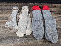 4 Pair of Wool Hunting Socks.