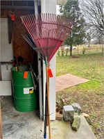 Lot of Yard Rakes