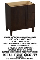 Kohler 36" Bathroom Vanity Cabinet