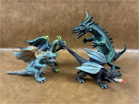Vintage Dragon Toy Lot