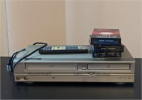 Emerson DVD/VHS Combo Player #EWD2204 (Tested)