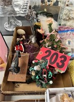 Small holiday decorative items & mini sewing