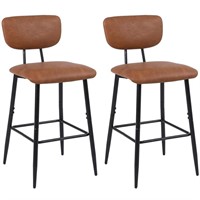 Barstools Set of 2  26 Inch Counter Height Bar