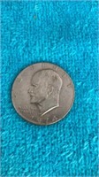1974  Morgan silver dollar