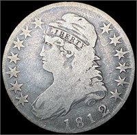1812/1 Capped Bust Half Dollar NICELY CIRCULATED
