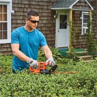 BLACK+DECKER 3.2A 17-in Corded Hedge Trimmer