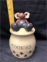 Moose Cookie jar