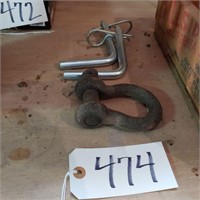 Shackle, Hitch pins