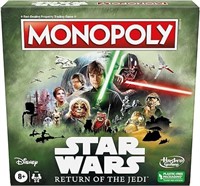 (N) Monopoly Star Wars Return of The Jedi Board Ga