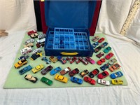 48 CAR CASE OF VINTAGE HOTWHEELS INC. 6 REDLINE