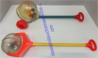 Vintage Fisher Price Corn Popper Rollers