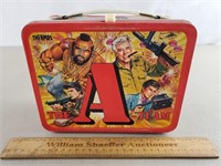 1983 Thermos A-Team Metal Lunch Box - No Thermos