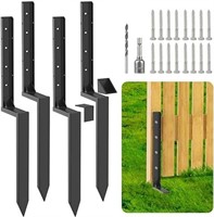 Fence Post Repair Kit - 3.42 Ft, Thickened Fence