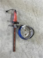 Electric Water Bowl Heater And Hedge Trimmer
