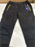 (M) Men Ski Pants Black