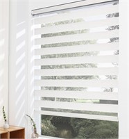 Cordless Zebra Roller Shades 97W 122H