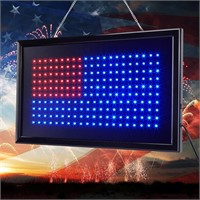 FITNATE LED American Flag Sign  2 Modes