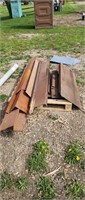 Lot of Various Lengths & Stizes of Flat Steel