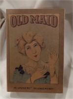Old Maid card game, antique