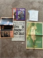 John Lennon Newspaper, Book, Magazines