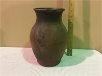 REDWARE VASE