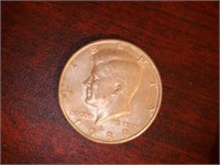 1989 P Kennedy half dollar