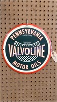Valvoline Motors Oil round sign
