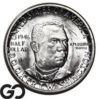 1946 Booker T Washington Commemorative Half Dollar