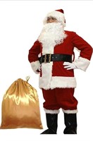 (New) size XXL Potalay Men's Deluxe Santa Suit