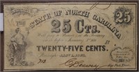 1862 State of North Carolina Confederate Note