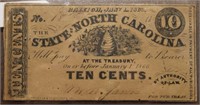 1863 State of North Carolina Confederate Note