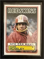 1983 TOPPS NFL FOOTBALL "MARK MOSLEY" NO. 194 PI