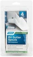 Camco 42134 RV Replacement Gutter Spouts with Ext