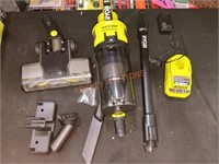 RYOBI 18v Pet Stick Vac Kit, Missing Battery