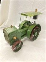 Replica tin steam tractor