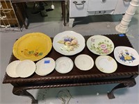 Set of 11 Plates
