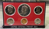 1977 US proof coin set