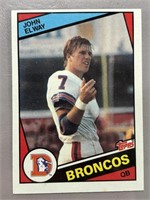 1984 JOHN ELWAY ROOKIE TOPPS CARD