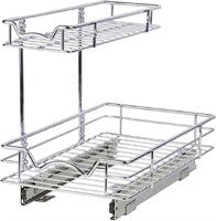Hold N' Storage Pull Out Cabinet Organizer Shelf