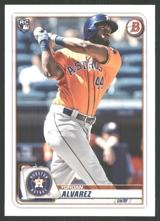 Rookie Card  Yordan Alvarez