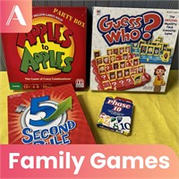 Family Board Games Collection
