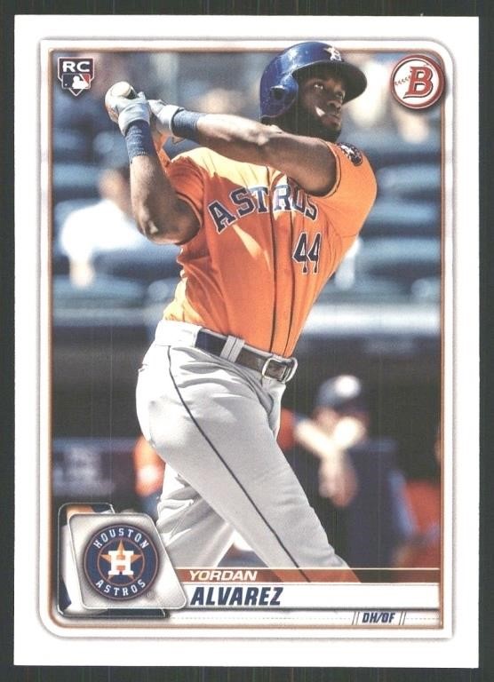 Rookie Card  Yordan Alvarez