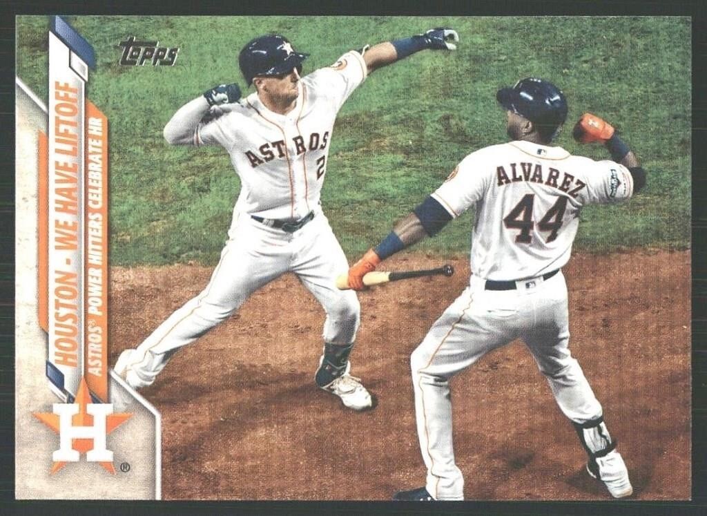 Rookie Card  Yordan Alvarez Alex Bregman