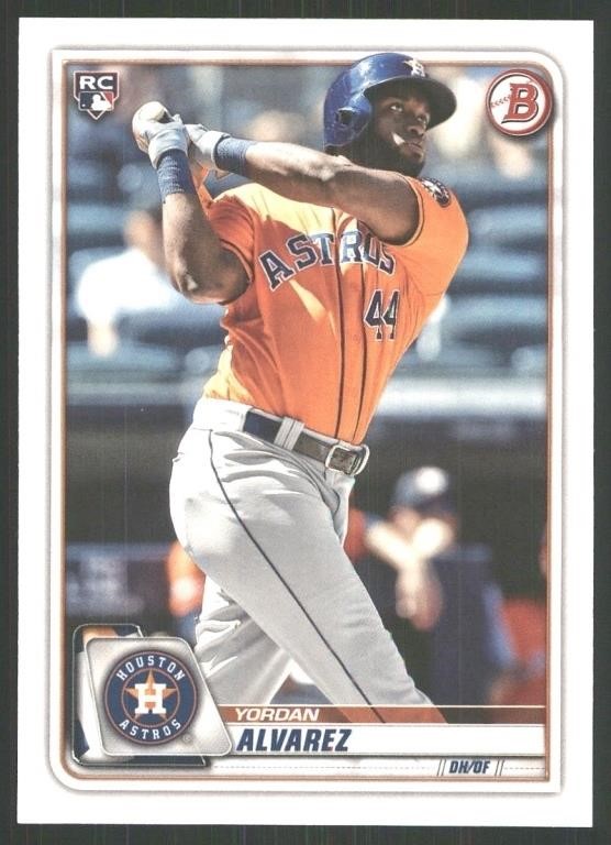 Rookie Card  Yordan Alvarez