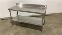 Stainless Steel Prep Counter-