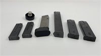 Selection of Hand Gun Magazines & Speed Loader