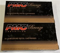 100 QTY PMC BRONZE 45 AUTO AMMO