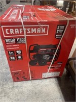 CRAFTSMAN 8000 WATT GENERATOR, UNOPENED