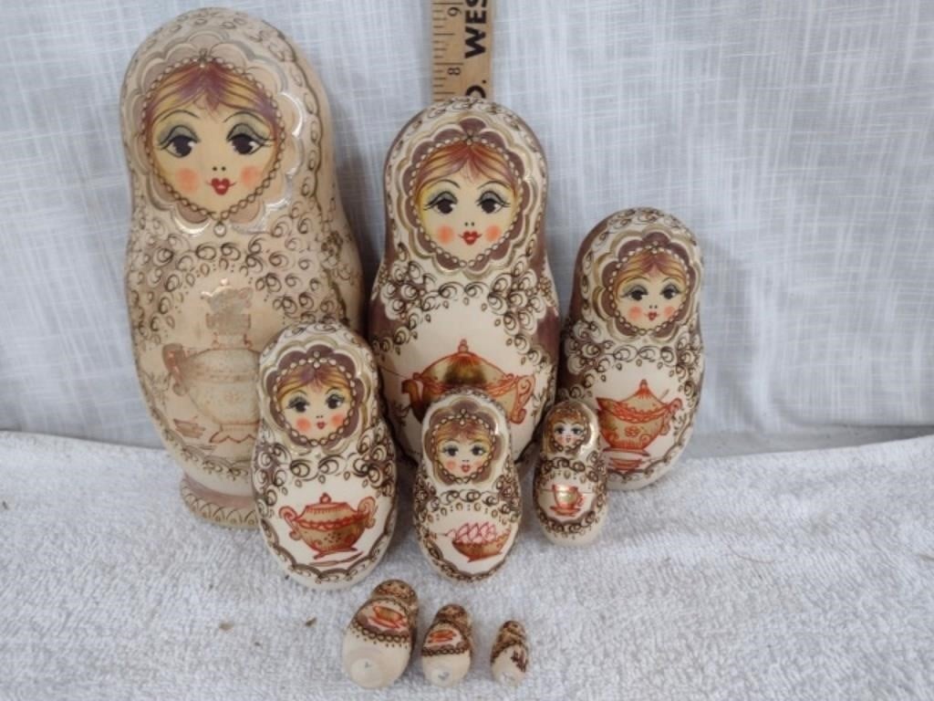 Russian Nesting Dolls Lot