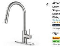 APPASO Modern Kitchen Faucet with Pull Down